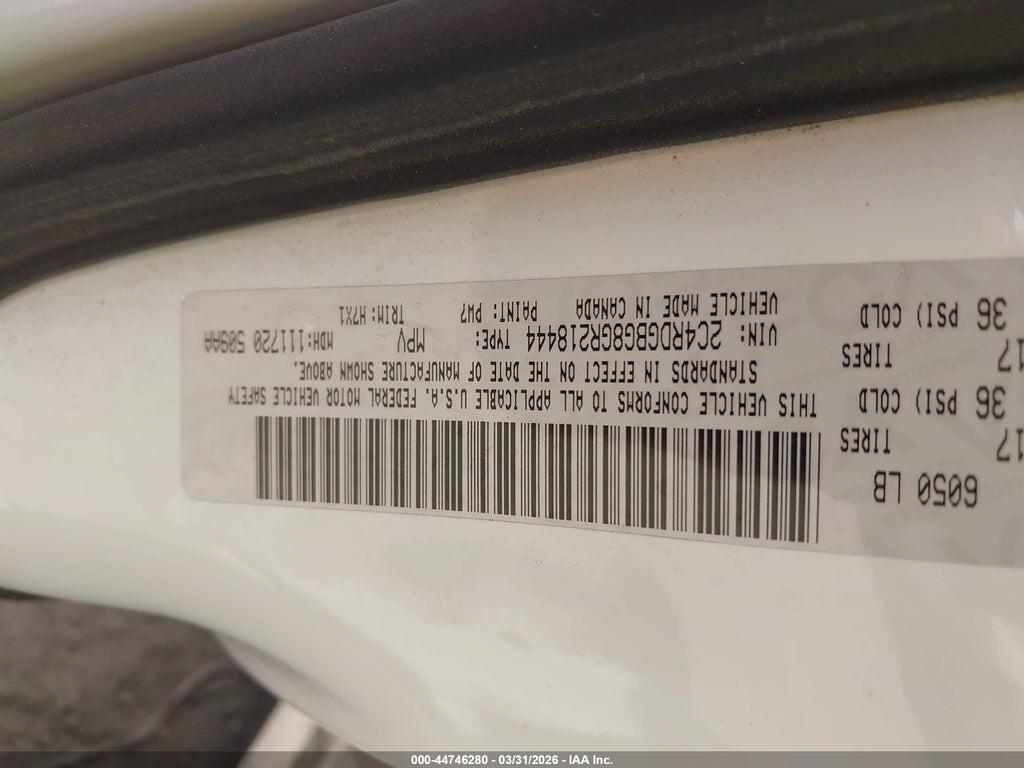 2C4RDGBG8GR218444 2016 DODGE GRAND CARAVAN photo no. 9