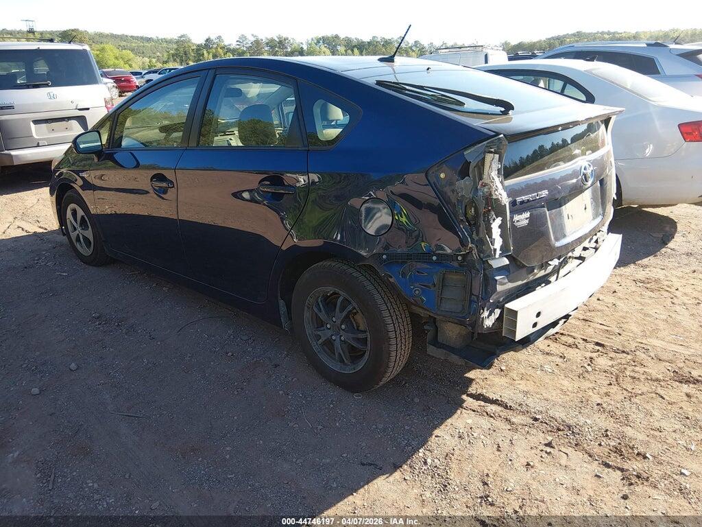 JTDKN3DU3E1742984 2014 TOYOTA PRIUS photo no. 3