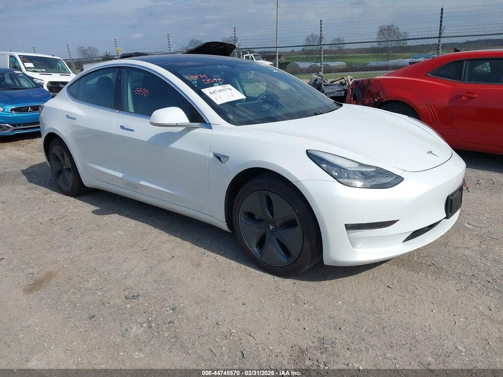 5YJ3E1EB2KF493389 2019 TESLA MODEL 3 photo no. 1