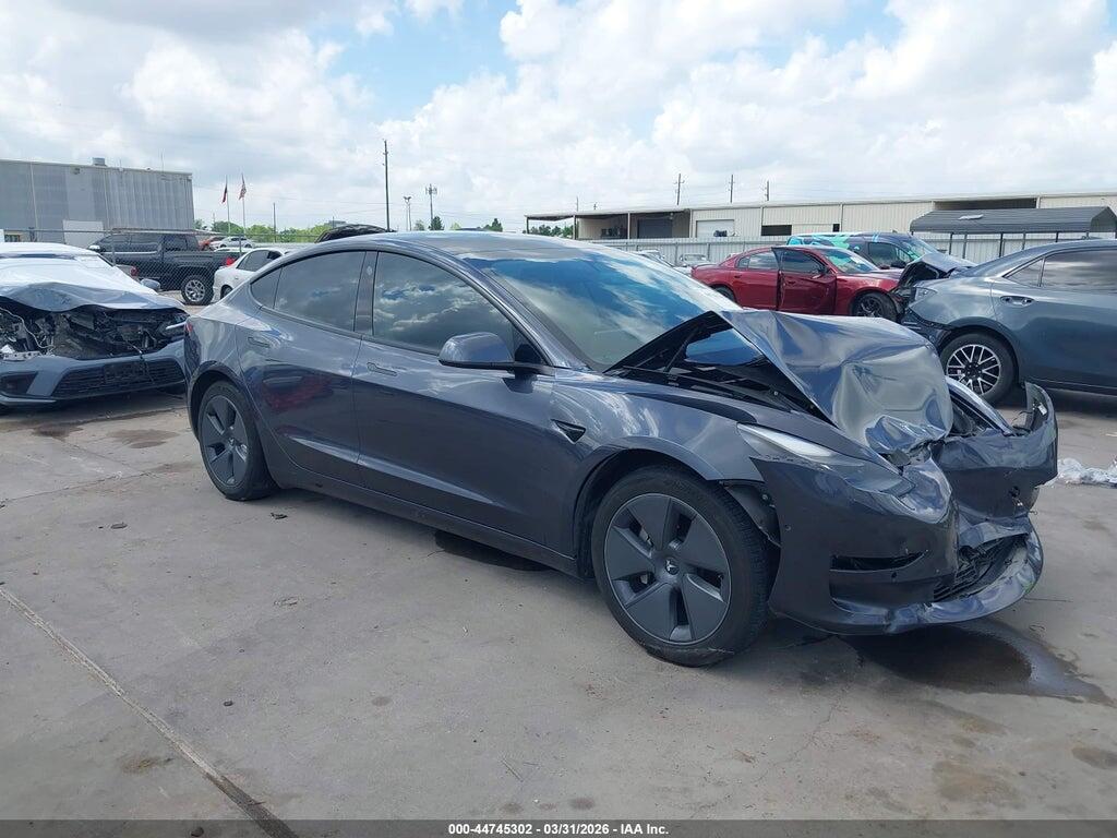 5YJ3E1EB3NF170814 2022 TESLA MODEL 3 photo no. 1