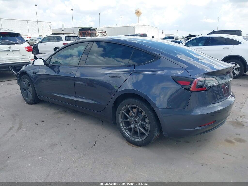 5YJ3E1EB3NF170814 2022 TESLA MODEL 3 photo no. 3