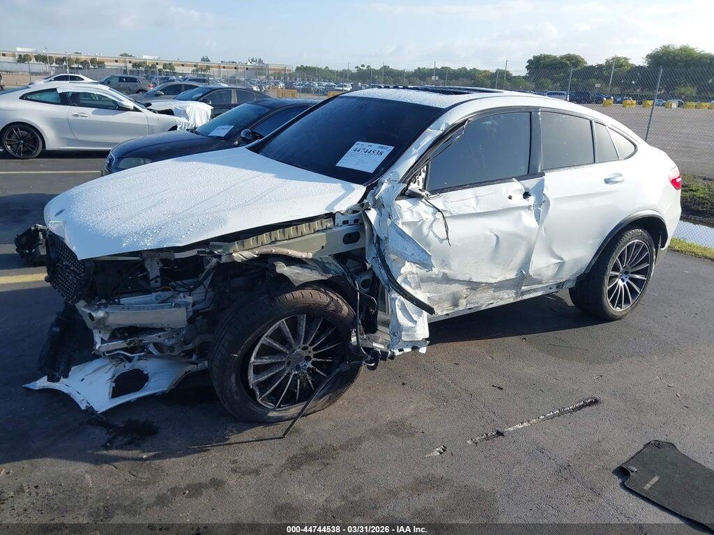 WDC0J4KB4KF661401 2019 MERCEDES-BENZ GLC 300 COUPE photo no. 2