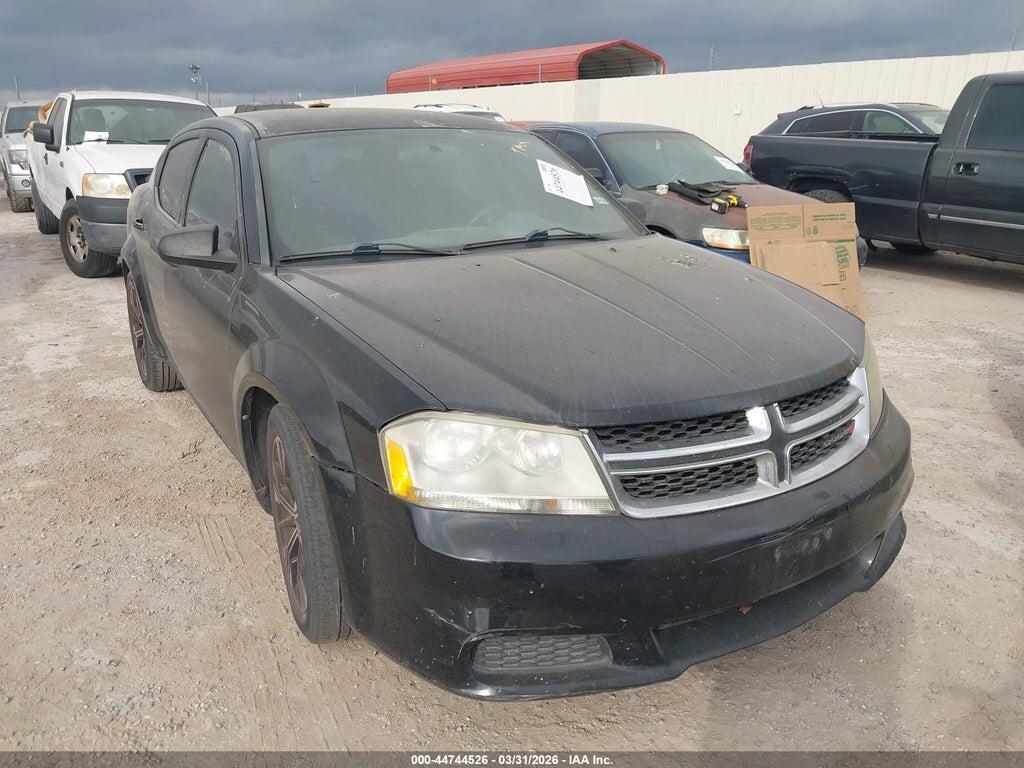 1C3CDZAB8DN661701 2013 DODGE AVENGER photo no. 1