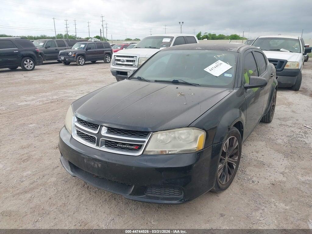 1C3CDZAB8DN661701 2013 DODGE AVENGER photo no. 2