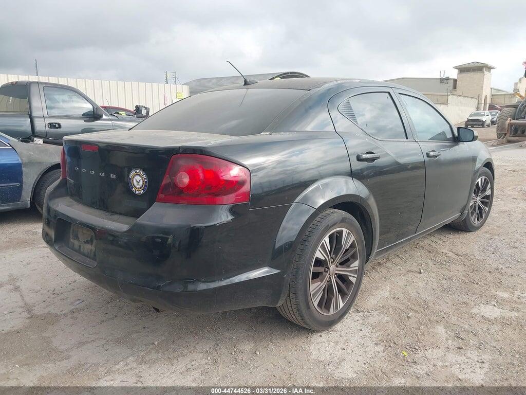 1C3CDZAB8DN661701 2013 DODGE AVENGER photo no. 4