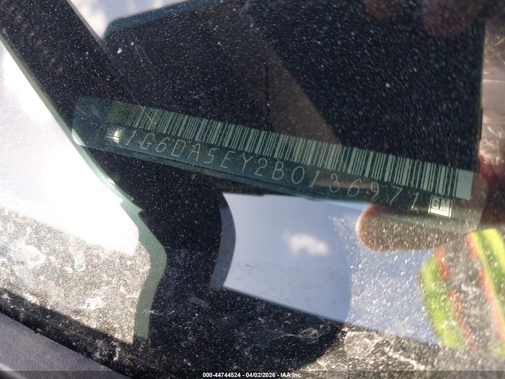 1G6DA5EY2B0136971 2011 CADILLAC CTS photo no. 9