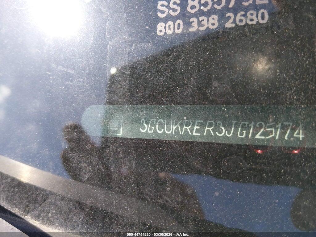3GCUKRER3JG125174 2018 CHEVROLET SILVERADO 1500 photo no. 9