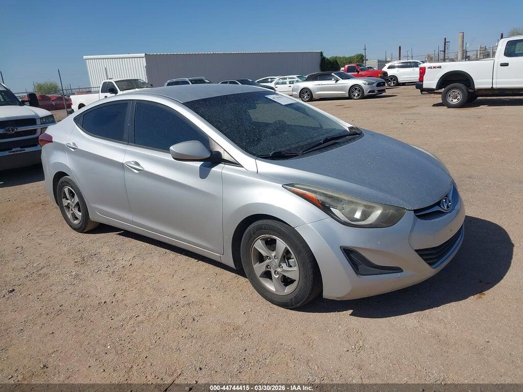 5NPDH4AE8EH494369 2014 HYUNDAI ELANTRA photo no. 1
