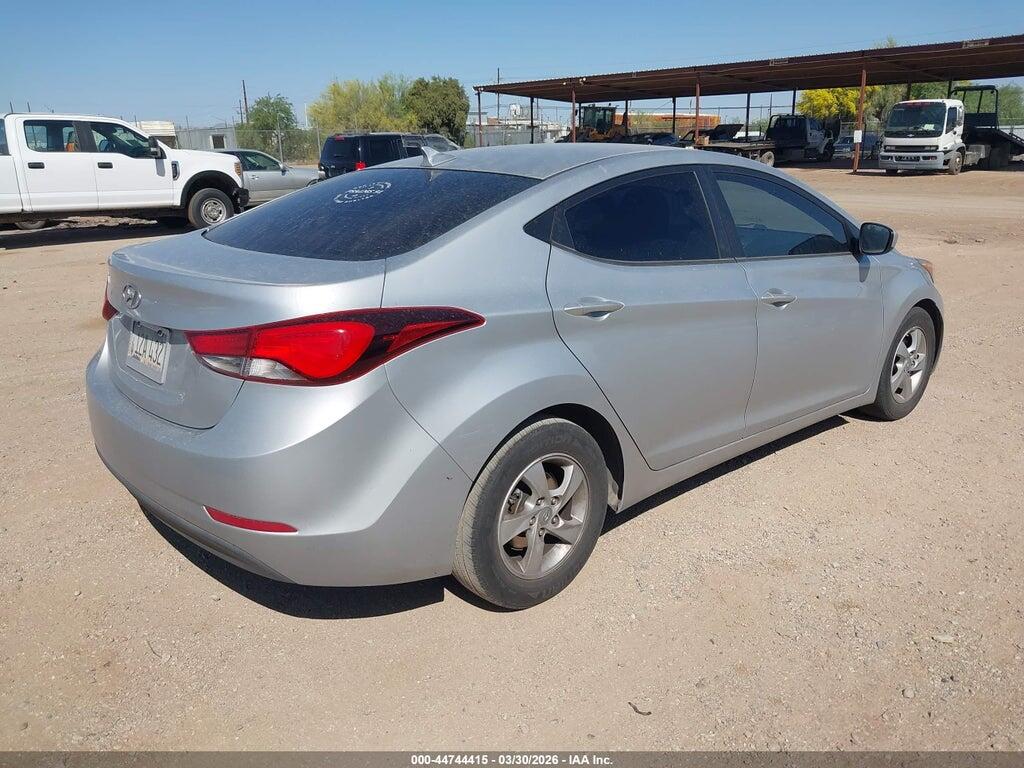 5NPDH4AE8EH494369 2014 HYUNDAI ELANTRA photo no. 4