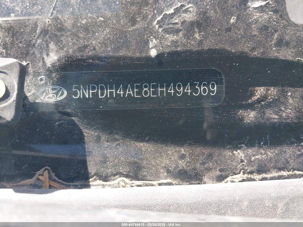 5NPDH4AE8EH494369 2014 HYUNDAI ELANTRA photo no. 9
