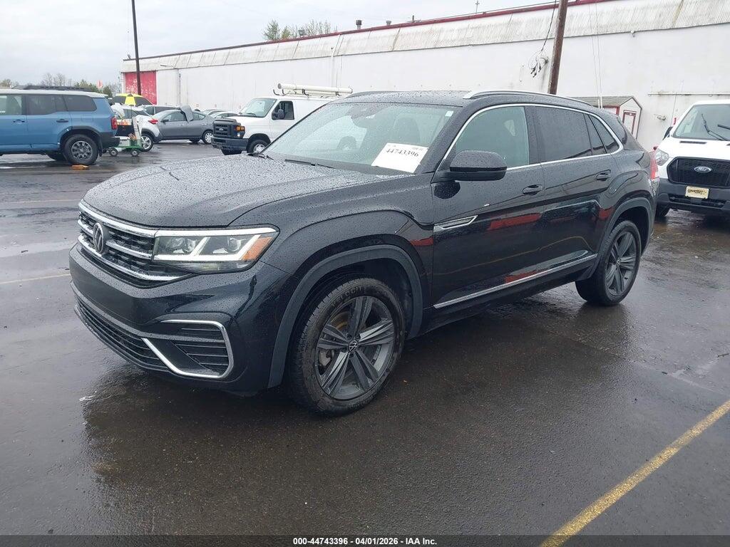 1V2SE2CA0NC218387 2022 VOLKSWAGEN ATLAS CROSS SPORT photo no. 2