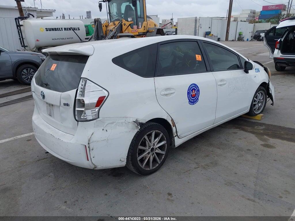 JTDZN3EU4E3331661 2014 TOYOTA PRIUS V photo no. 4