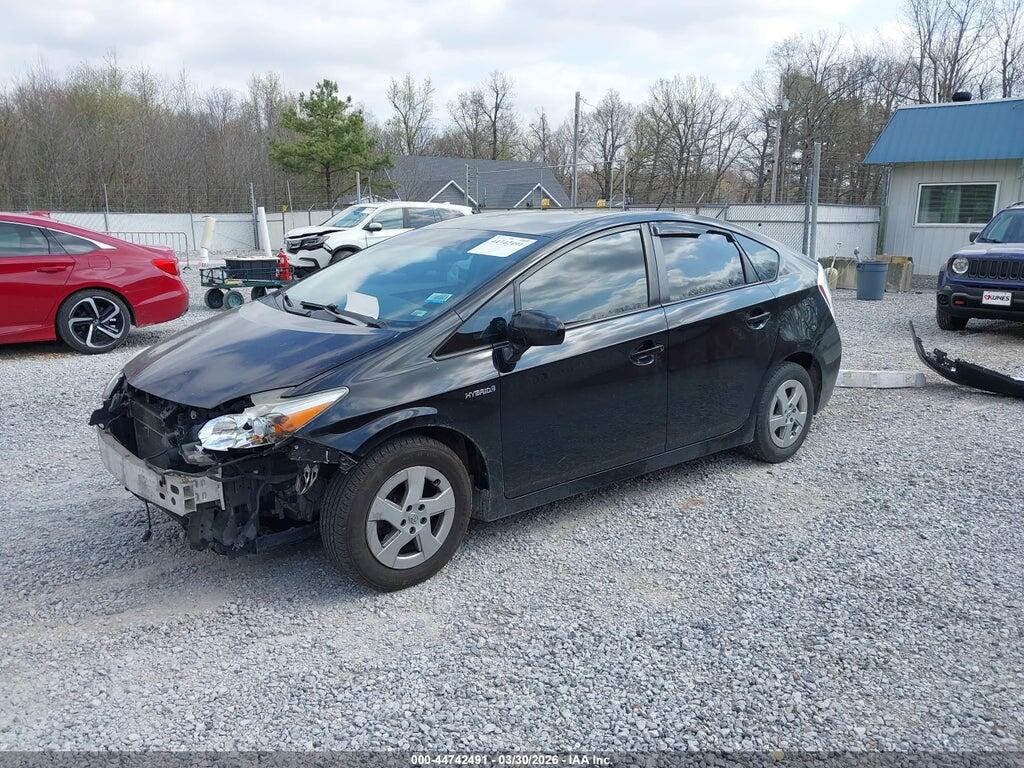 JTDKN3DU3A0003386 2010 TOYOTA PRIUS photo no. 2