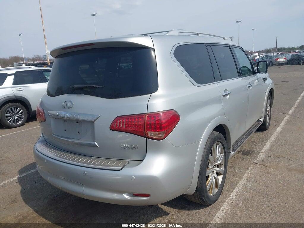 JN8AZ2ND8E9750626 2014 INFINITI QX80 photo no. 4