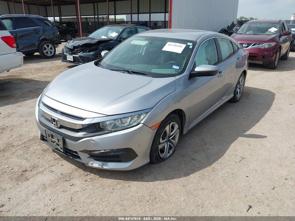 19XFC2F56GE211477 2016 HONDA CIVIC photo no. 2