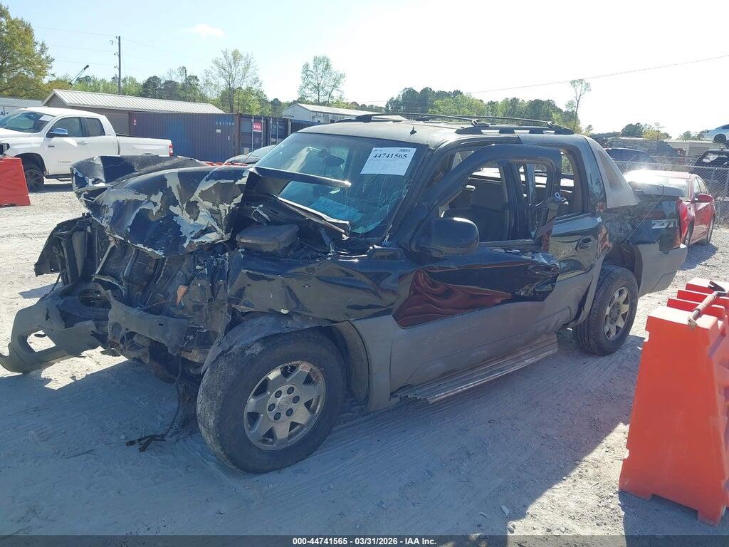 3GNEK13T42G235258 2002 CHEVROLET AVALANCHE 1500 photo no. 2