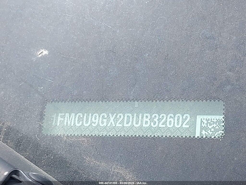 1FMCU9GX2DUB32602 2013 FORD ESCAPE photo no. 9