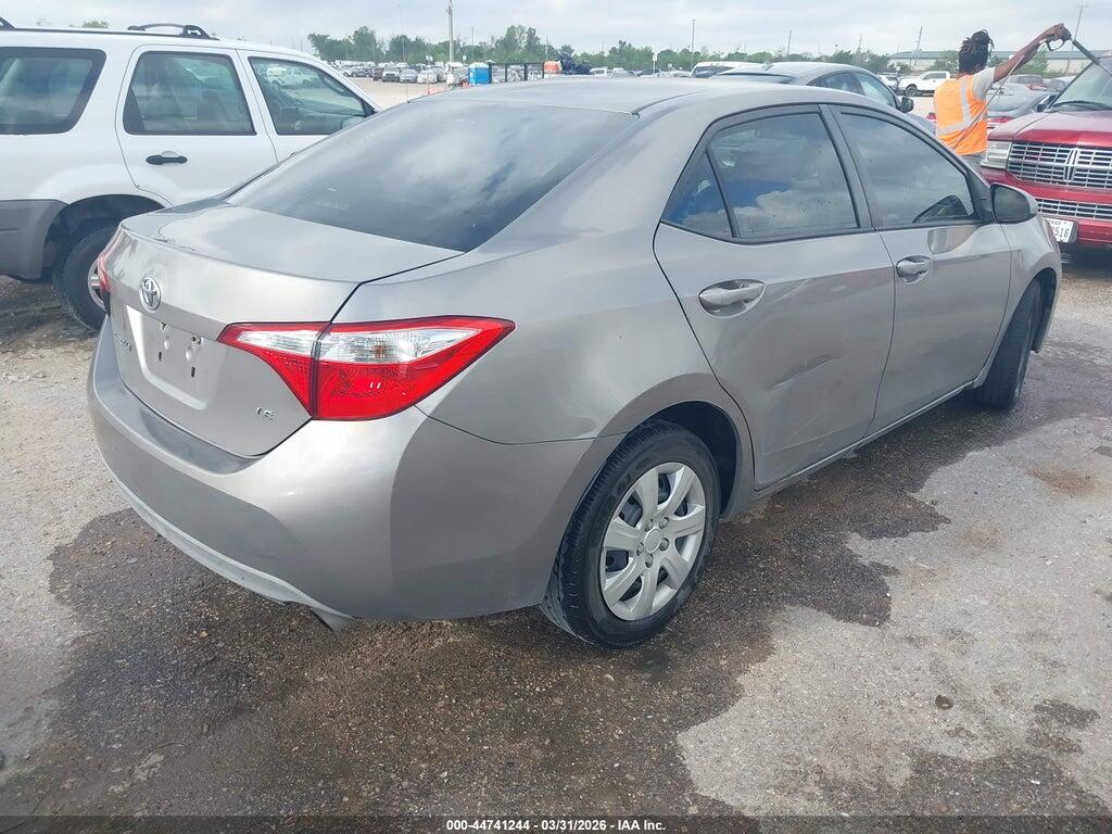 5YFBURHE3FP193647 2015 TOYOTA COROLLA photo no. 4