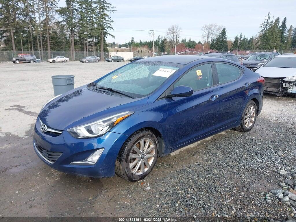 5NPDH4AE6FH618544 2015 HYUNDAI ELANTRA photo no. 2