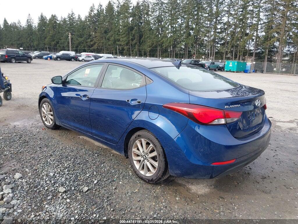 5NPDH4AE6FH618544 2015 HYUNDAI ELANTRA photo no. 3