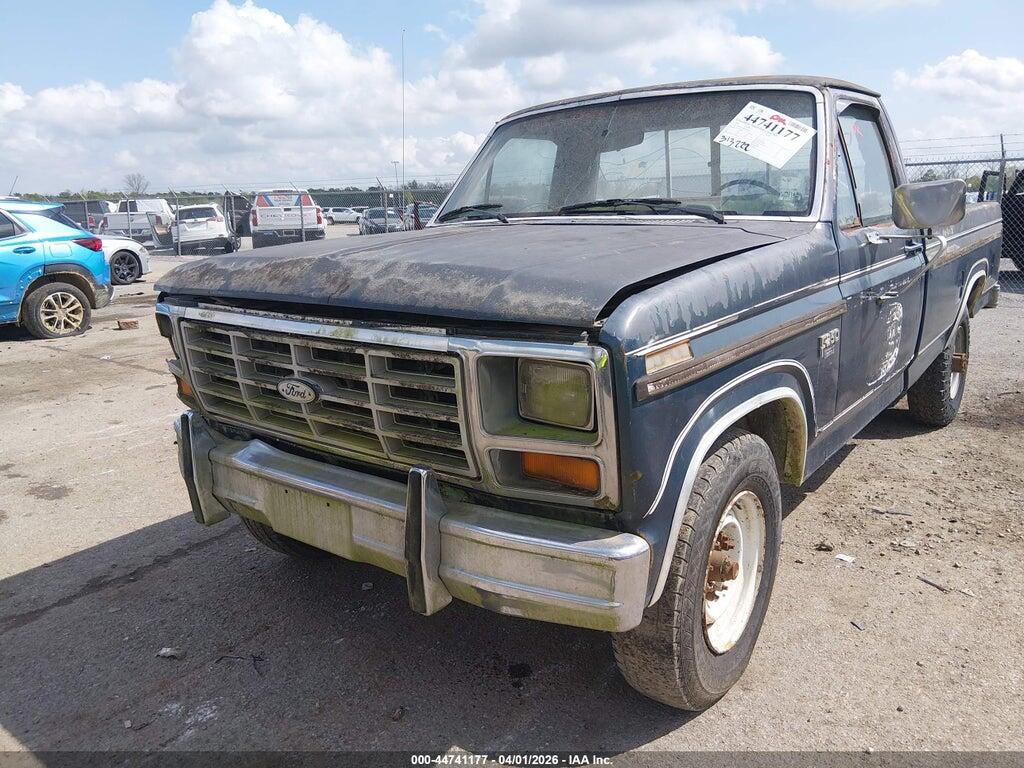 1FTHF2515GPA01032 1986 FORD F250 photo no. 2
