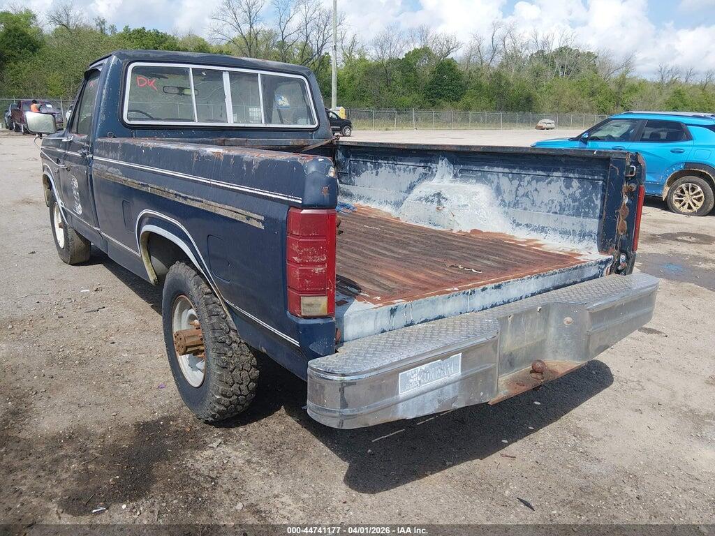 1FTHF2515GPA01032 1986 FORD F250 photo no. 3