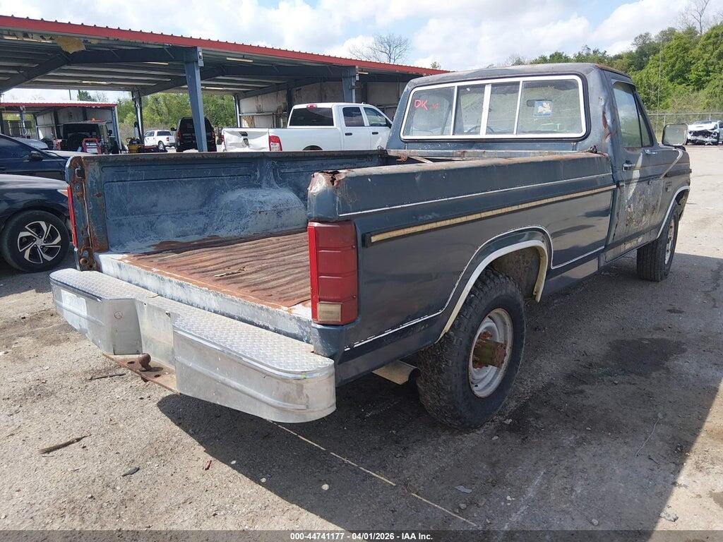1FTHF2515GPA01032 1986 FORD F250 photo no. 4
