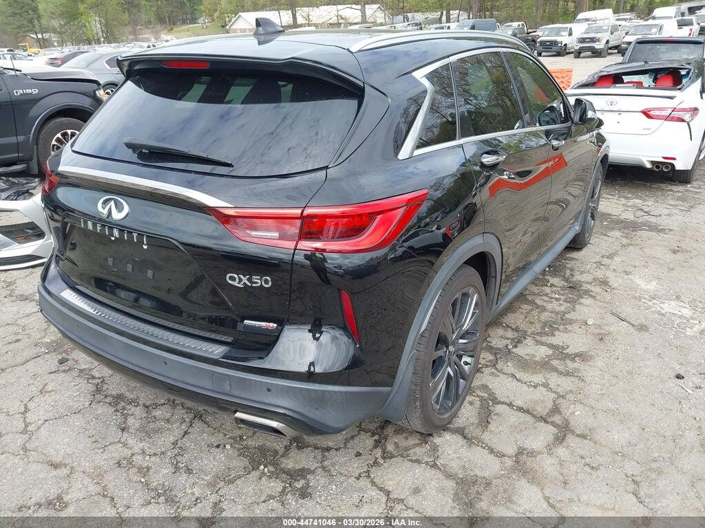 3PCAJ5M16LF107917 2020 INFINITI QX50 photo no. 4