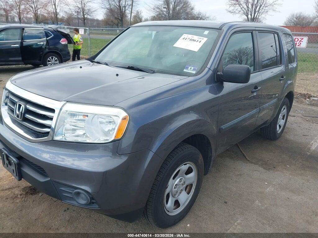 5FNYF4H24FB025475 2015 HONDA PILOT photo no. 2