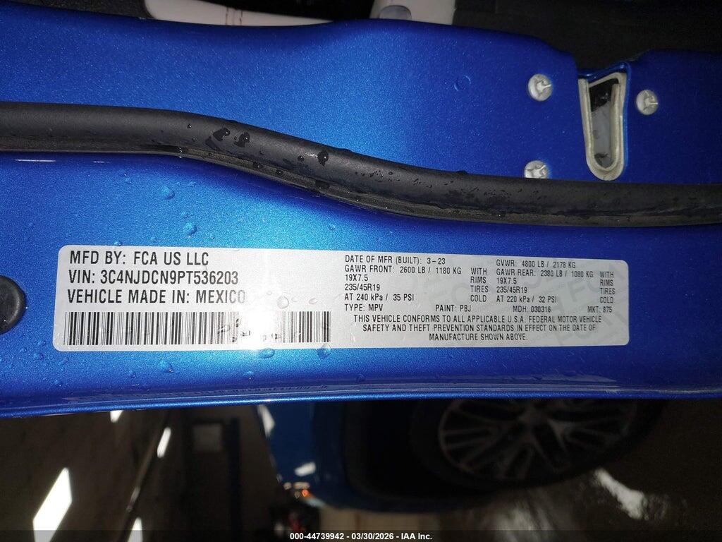 3C4NJDCN9PT536203 2023 JEEP COMPASS photo no. 9