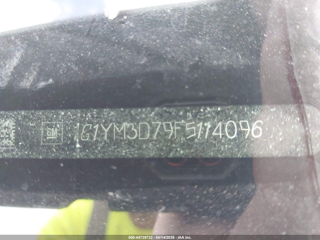 1G1YM3D79F5114096 2015 CHEVROLET CORVETTE photo no. 9