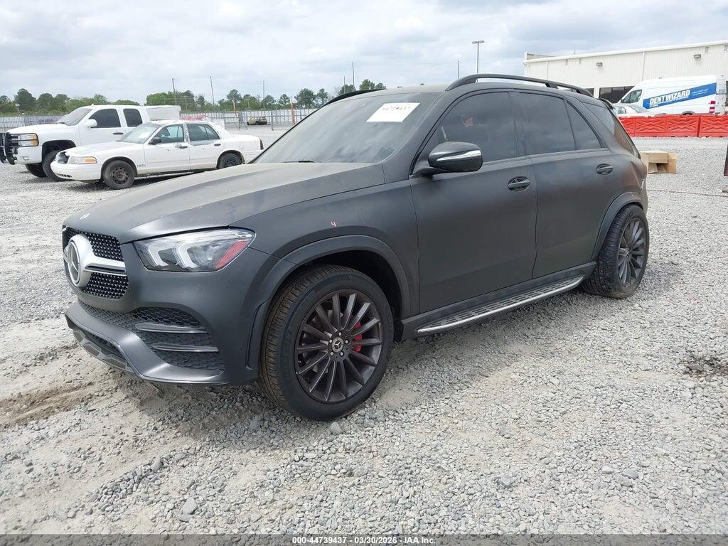 4JGFB4JB2NA810335 2022 MERCEDES-BENZ GLE 350 photo no. 2
