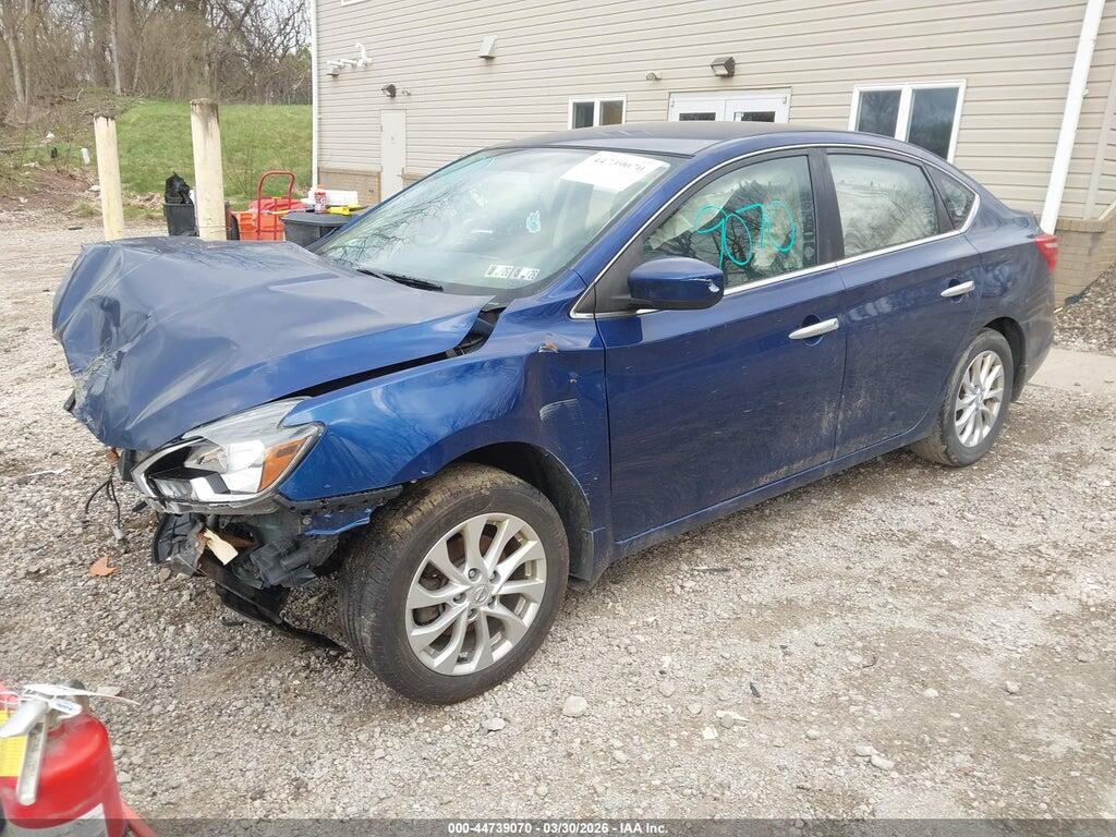 3N1AB7AP0KY233553 2019 NISSAN SENTRA photo no. 2