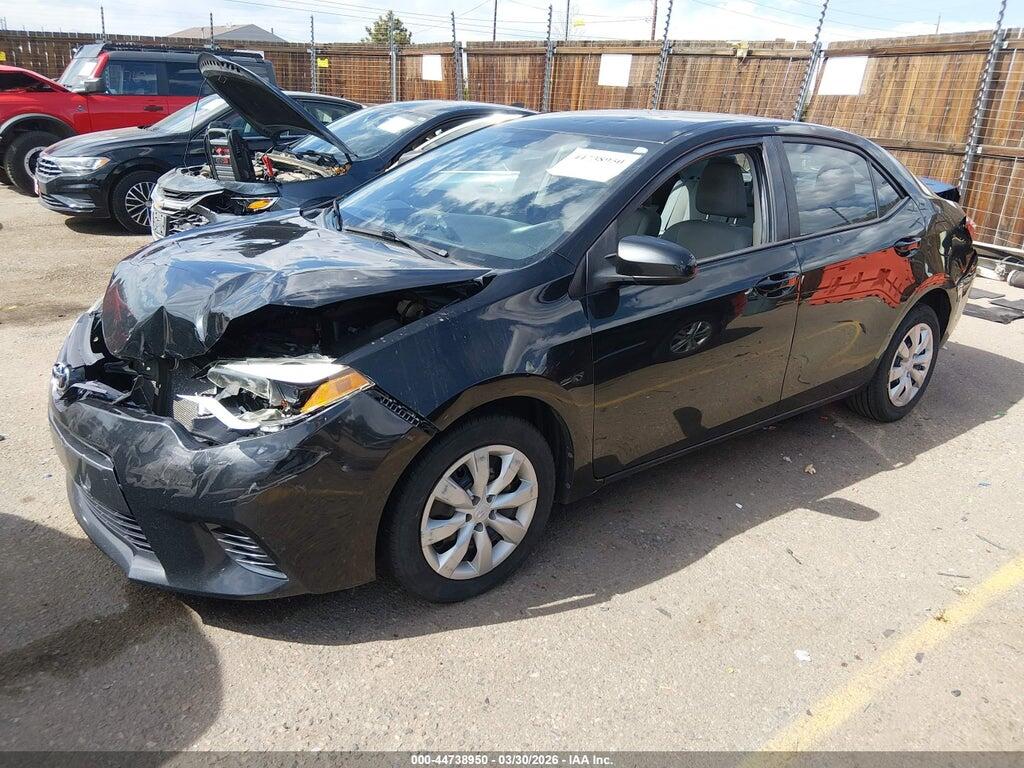2T1BURHE1GC726550 2016 TOYOTA COROLLA photo no. 2
