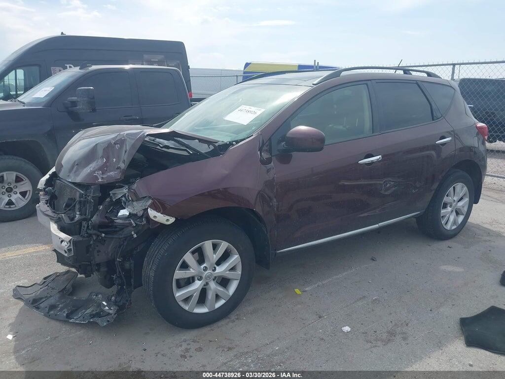 JN8AZ1MW5EW515566 2014 NISSAN MURANO photo no. 2