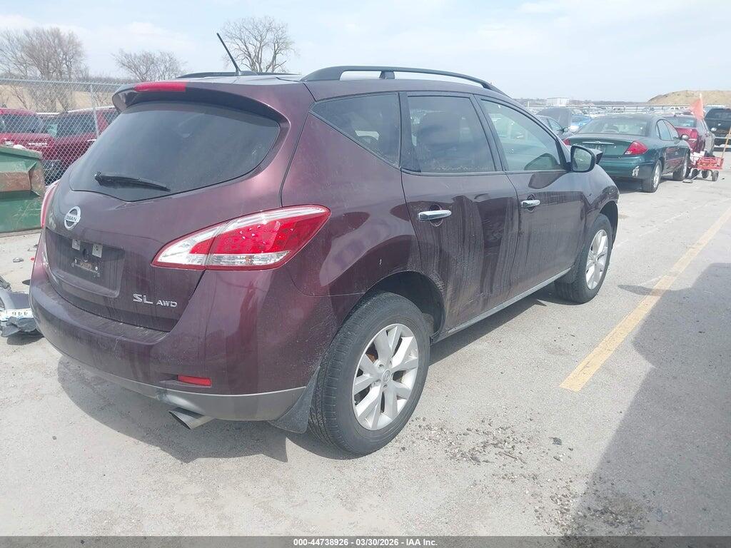 JN8AZ1MW5EW515566 2014 NISSAN MURANO photo no. 4