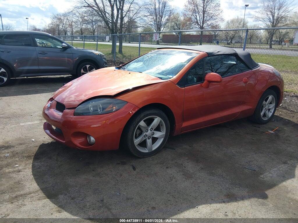 4A3AL25FX9E042659 2009 MITSUBISHI ECLIPSE SPYDER photo no. 2