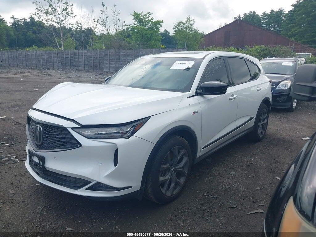 5J8YE1H06NL035454 2022 ACURA MDX photo no. 2
