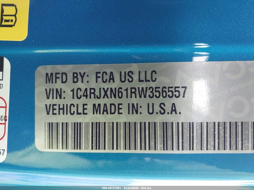 1C4RJXN61RW356557 2024 JEEP WRANGLER 4XE photo no. 9