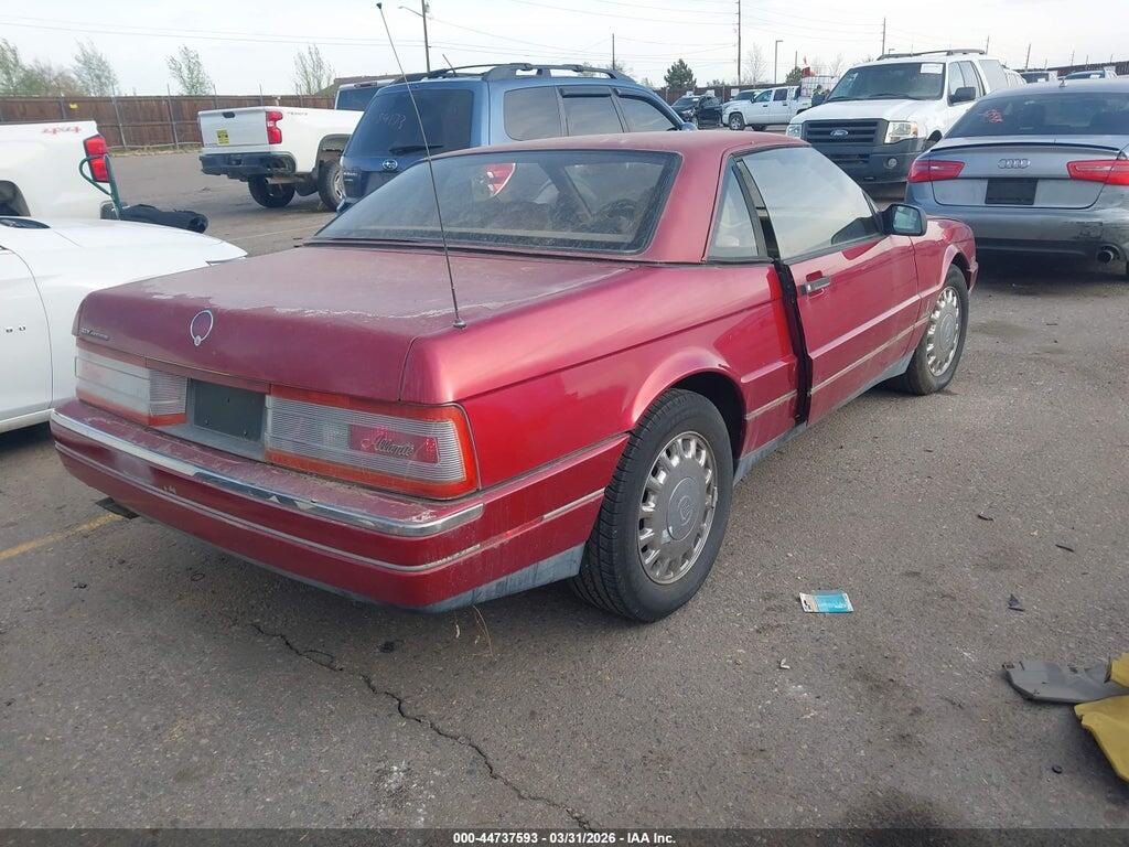 1G6VS339XPU127405 1993 CADILLAC ALLANTE photo no. 4