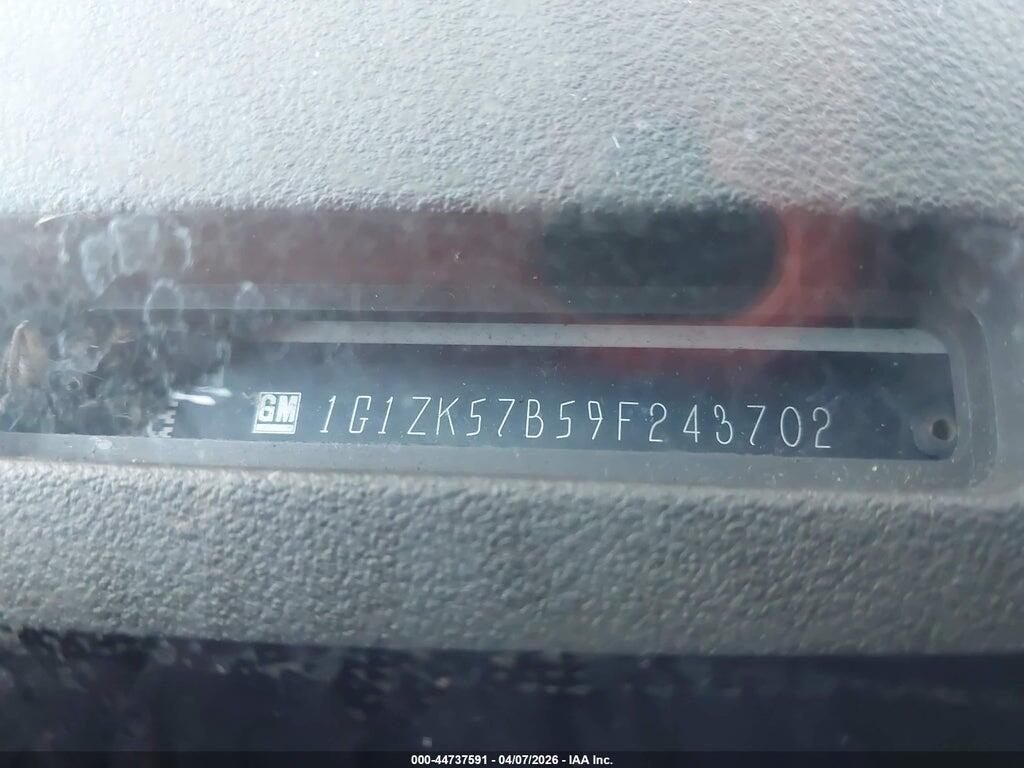 1G1ZK57B59F243702 2009 CHEVROLET MALIBU photo no. 9