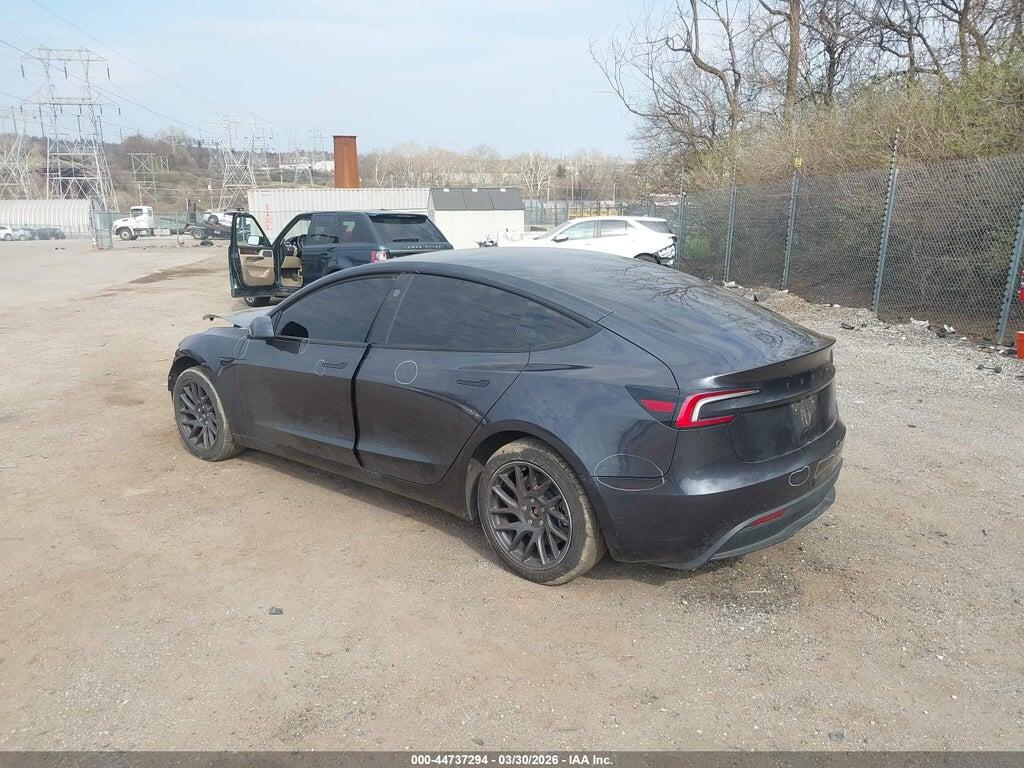 5YJ3E1EA9SF023321 2025 TESLA MODEL 3 photo no. 3