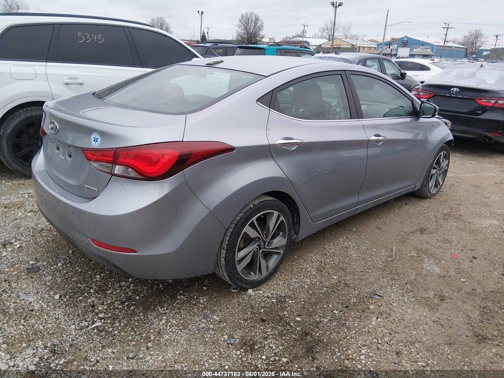 5NPDH4AE5FH616039 2015 HYUNDAI ELANTRA photo no. 4