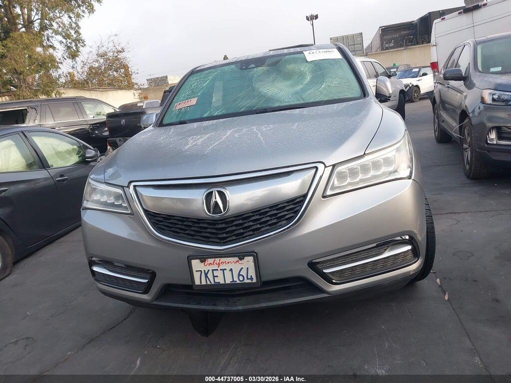 5FRYD3H44GB001338 2016 ACURA MDX photo no. 11