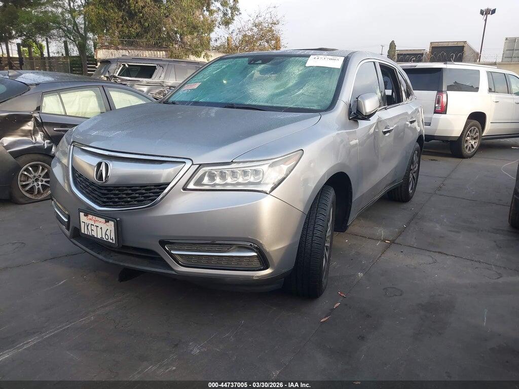 5FRYD3H44GB001338 2016 ACURA MDX photo no. 2