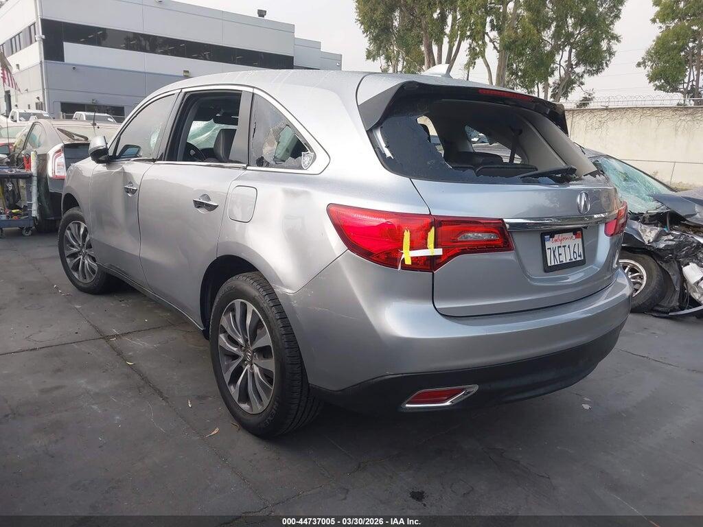 5FRYD3H44GB001338 2016 ACURA MDX photo no. 3
