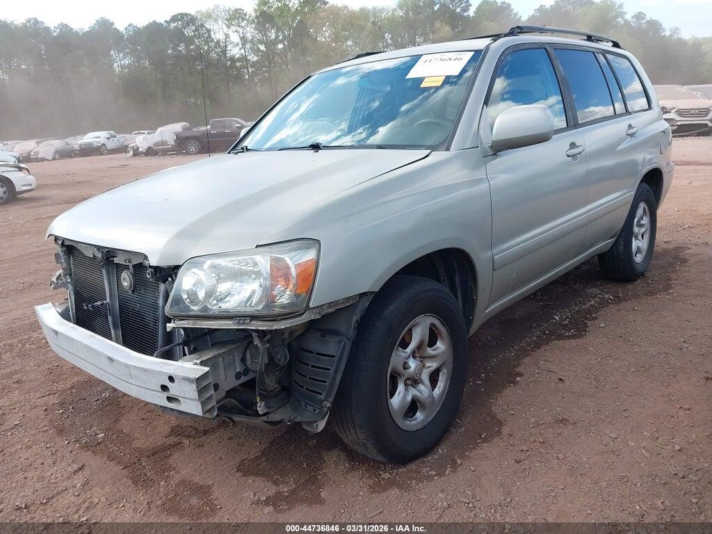 JTEGD21A760140816 2006 TOYOTA HIGHLANDER photo no. 2