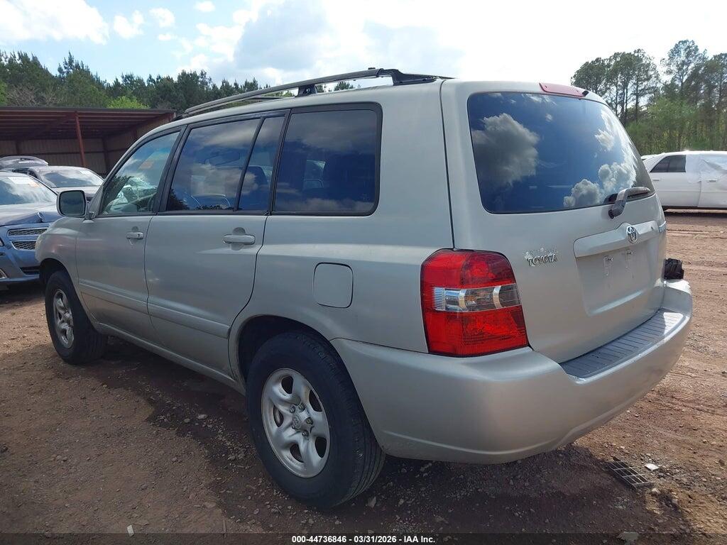 JTEGD21A760140816 2006 TOYOTA HIGHLANDER photo no. 3
