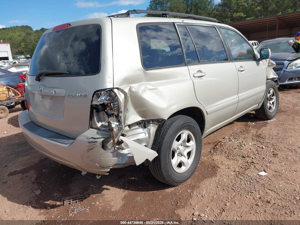 JTEGD21A760140816 2006 TOYOTA HIGHLANDER photo no. 4
