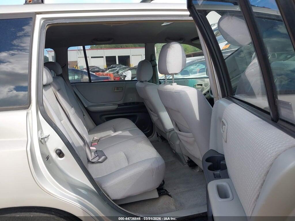 JTEGD21A760140816 2006 TOYOTA HIGHLANDER photo no. 8